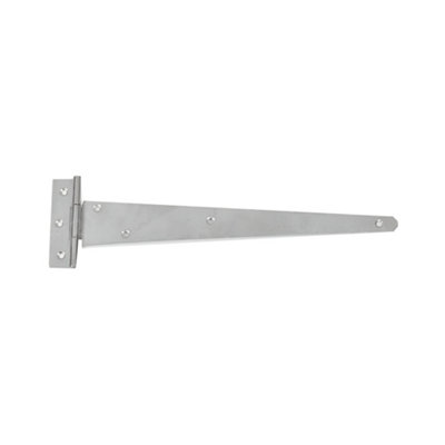 B&Q -  Iron Tee Hinge (1)Standard 12"300mm Zinc