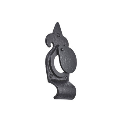 Spira Brass Fleur De Lys Cylinder Pull from B&Q