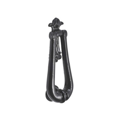 Spira Brass Fleur De Lys Knockers from B&Q
