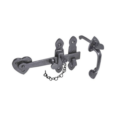 Spira Brass Cottage Thumb Latch Set from B&Q