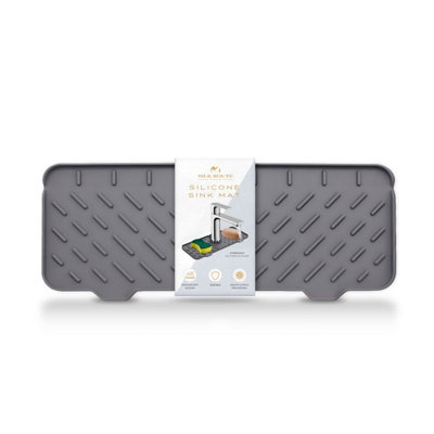 Silk Route Home Silicone Sink Faucet Draining Mat from B&Q