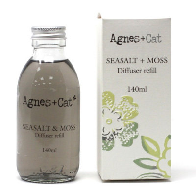 Serenityy Agnes + Cat Reed Diffuser RefillUp To 16 WeeksSea Salt And Moss 150Ml from B&Q