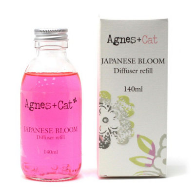 Serenityy Agnes + Cat Reed Diffuser RefillUp To 16 WeeksJapanese Bloom 150Ml from B&Q