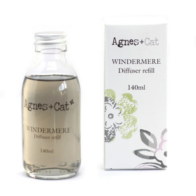 Serenityy Agnes + Cat Reed Diffuser RefillUp To 16 WeeksWindermere 150Ml from B&Q