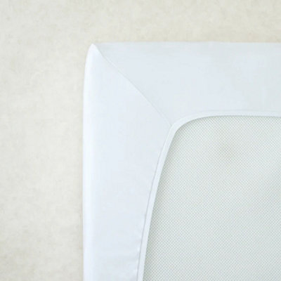 The Tiny Bed Company Premium Cotton Fitted Sheet To Fit Snüzpod 3 & 5 80 X 44Cm from B&Q