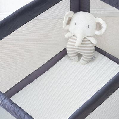 The Tiny Bed Company Tiny DreamerPremium Foam Folding Travel Cot Mattress To Fit Joie Kubbie Sleep 87 X 52Cm from B&Q