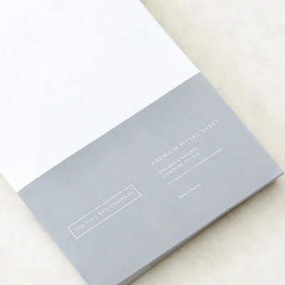 The Tiny Bed Company Premium Cotton Fitted Sheet To Fit Stokke Sleepi V3 69.8 X 136.4Cm from B&Q