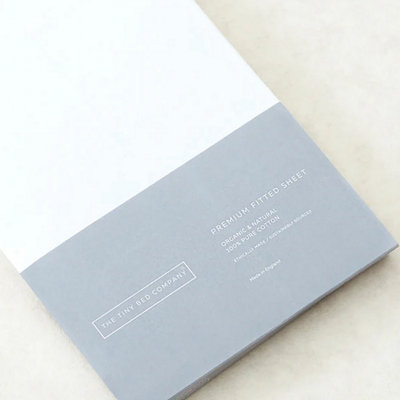 The Tiny Bed Company Premium Cotton Fitted Sheet To Fit Bugaboo Stardust 91 X 51Cm from B&Q