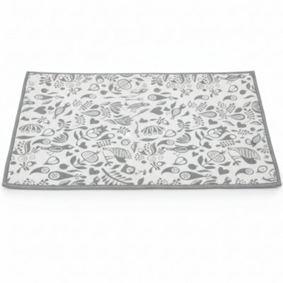 Large Microfiber Dish Drying Mat 38X48Cm Kitchen Drainer from B&Q