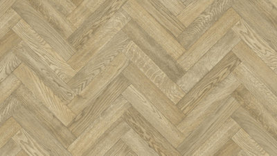 Valley Spelt Herringbone Vinyl By Remland (2M X 4M) from B&Q