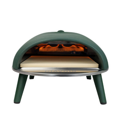 Delivita Diavolo Pizza Oven BundleGreen from B&Q