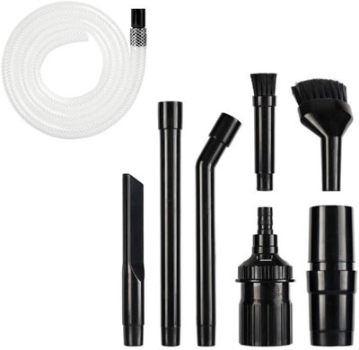 B&Q -  8 Piece Universal Vacuum Cleaner Accessory Set Cleaning Tool Kit Attachment
