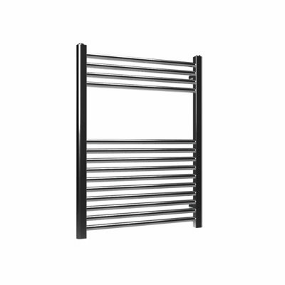Lux Heat Chrome Ladder Towel Radiator 800mm (H) X 600mm (W) from B&Q