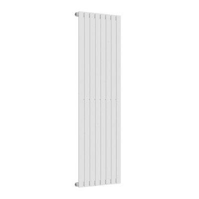 B&Q -  White Flat Vertical Single Panel Designer Radiator 1600mm (H) X 560mm (W)