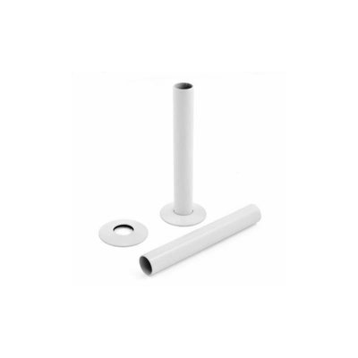 Lux Heat White 18mm X 130mm Radiator Pipe Sleeving Kit from B&Q