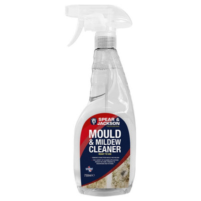 Spear and Jackson Spear & Jackson Mould And Mildew Cleaner 750 Ml Ready To Use from B&Q