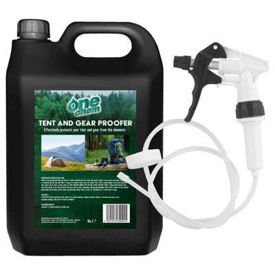 One Chem Tent And Gear Waterproof 5 Litre Spray With Long Hose Trigger from B&Q