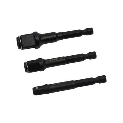 B&Q -  Tools 2 In 1 Impact Bit And Socket Adaptor3Pc Set 7192 - Image 3