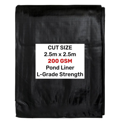 AP Supplies Pond Liner L-Grade 2.5M X 2.5M from B&Q