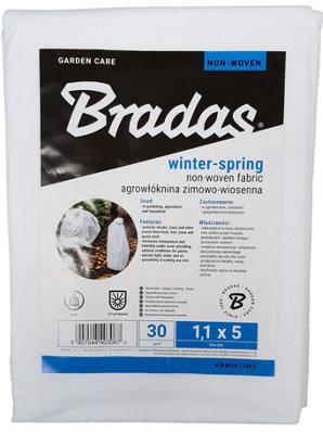 AP Supplies 30G Non-Woven Frost Protect Fleece 1.1M X 5M from B&Q