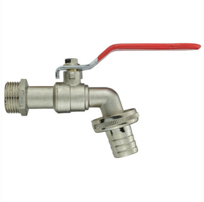 AP Supplies Wall Flange Kit 20mm MdpeLever Tap 1/2" from B&Q