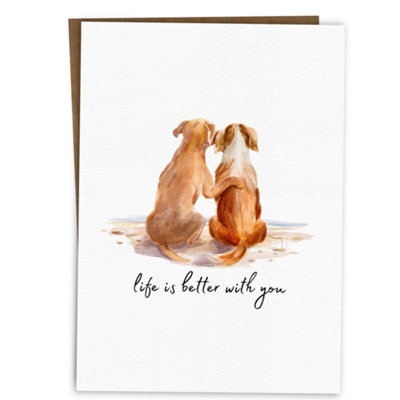 Byanika Happy Valentine's Day CardAnniversaryLove YouFor Wife Husband Girlfriend Boyfriend Fiance from B&Q