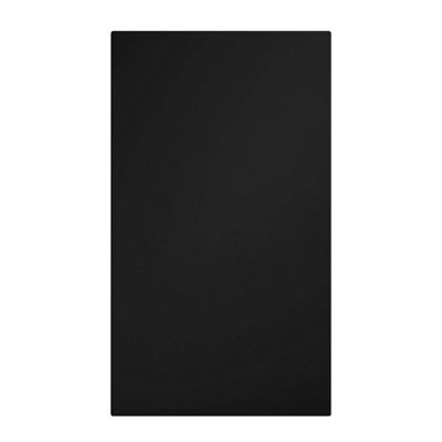 Premium Kitchens Ethos Matt Black Modern Highline Cabinet Door (W)600mm (H)715mm (T)18mm from B&Q