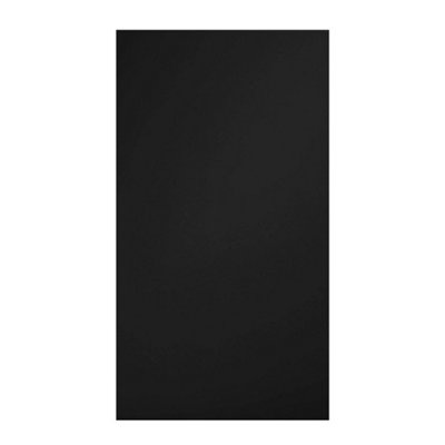 Premium Kitchens Ethos Matt Black Modern Drawerline Door & Drawer Front Cabinet Door (W)600mm (H)715mm (T)18mmPack Of 2 from B&Q
