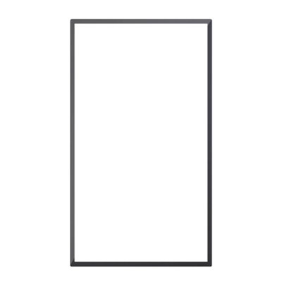 Premium Kitchens Ethos Matt Indigo Modern Glazed Cabinet Door (W)500mm (H)715mm (T)18mm from B&Q