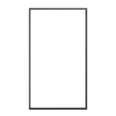 Premium Kitchens Ethos Matt Green Modern Glazed Cabinet Door (W)300mm (H)715mm (T)18mm from B&Q