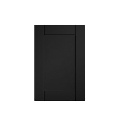  - Atomia Matt Black Modular Furniture Door(H) 747mm (W) 372mm