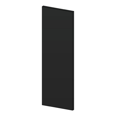  - Atomia Matt Black Furniture End Panel (H)2250mm (W)580mm