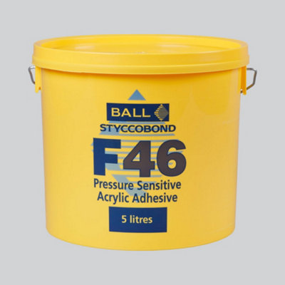 Fball Styccobond F46 Pressure Sensitive Acrylic Adhesive from B&Q