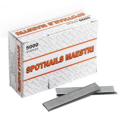 Spotnails Maestri Dc 77 22mm Staples from B&Q