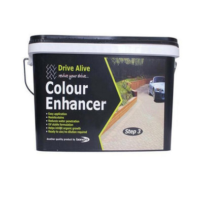 Bond It 4L Drive Alive Colour Enhancer Brick Block Sealer Paths & Driveways Color Enhances And Protects PavingPatios And Blocks from B&Q
