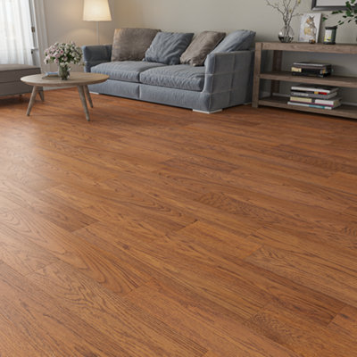 B&Q -  Abbotsbury OakOiled Engineered Wood150 X 300-1200 X 14/31.44M2