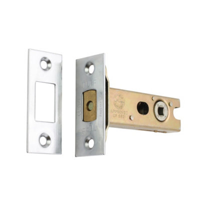 B&Q -  4" Tubular Dead BoltSatin Chrome