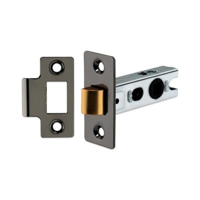 B&Q -  2.5" Eco Tubular Latch Black Nickel