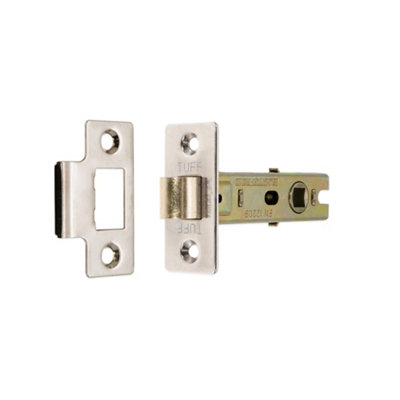 B&Q -  3" Ce Bolt Through Tubular Latch Nickel Plated