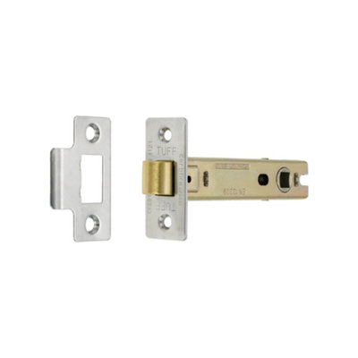 B&Q -  4" Ce Bolt Through Tubular Latch Nickel Plated