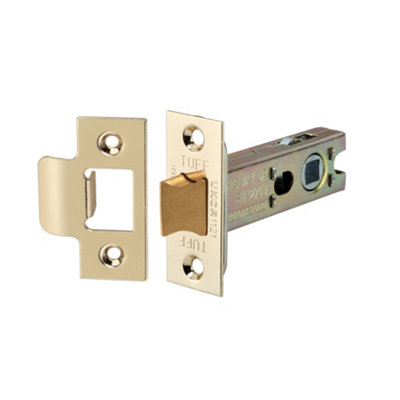 B&Q -  4" H/d Tubular Latch CeBrass