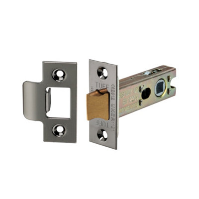 B&Q -  4" H/d Tubular Latch CeBlack Nickel