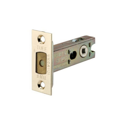 B&Q -  3" Tubular Dead BoltElectro Brass