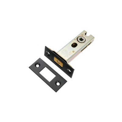 B&Q -  3" Tubular Dead BoltMatt Black