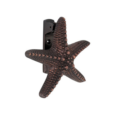OakcraftsStarfish Door Knocker Aged Bronze Finish from B&Q
