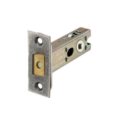 B&Q -  4" Tubular Dead BoltPewter