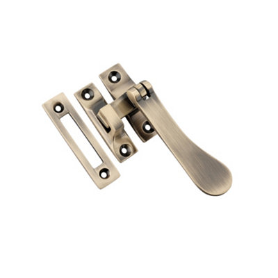 Spira Brass Casement Fastener Antique Brass from B&Q
