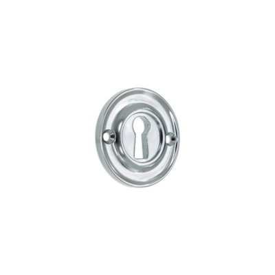 B&Q -  Slimline Standard Escutcheon Polished Chrome