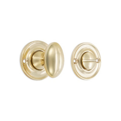 B&Q -  Slimline Turn & Release Polished Brass
