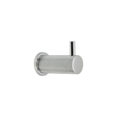 B&Q -  Jewel Knurlmond Coat Hook Polished Chrome